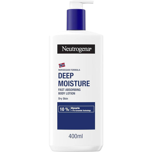 Neutrogena Norwegian Formula Deep Moisture Fast Absorbing Body Lotion 400ml