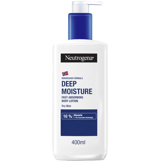 Neutrogena Norwegian Formula Deep Moisture Fast Absorbing Body Lotion 400ml