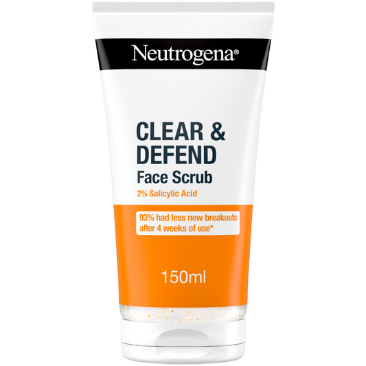 Neutrogena Clear & Defend Facial Scrub 150ml