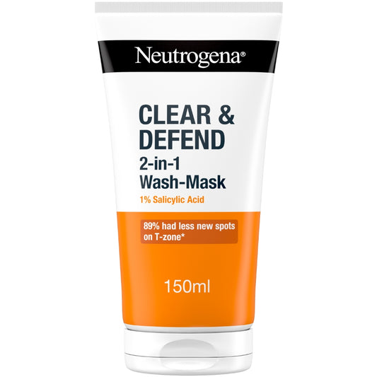 Neutrogena Clear & Defend Wash Mask 150ml