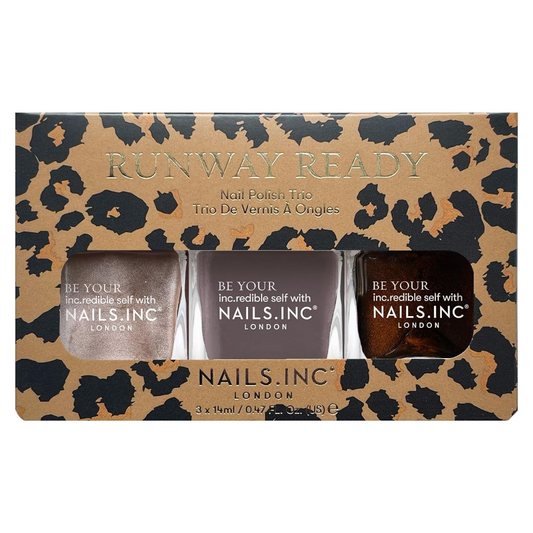 Nails Inc. Runway Ready 3-Piece Nail Polish Set 3 x 14ml