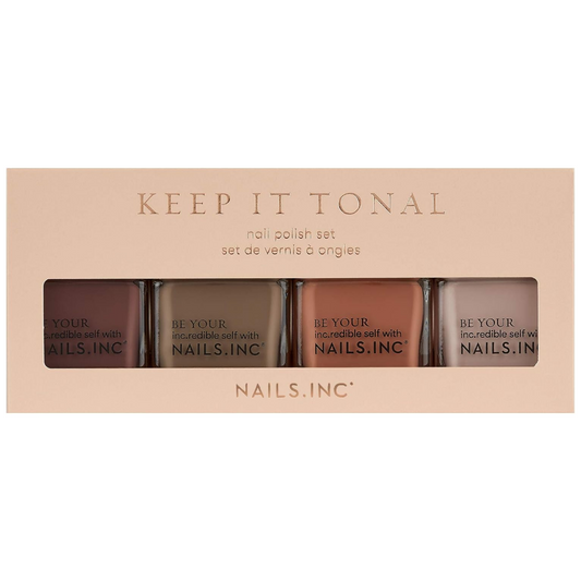 Nails Inc. Keep It Tonal 4-Piece Ombre Nail Polish Set 4 x 14ml