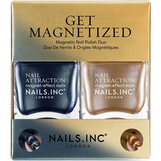 Nails Inc. Get Magnetized Magnet Effect Nail Polish Duo 2 x 14ml