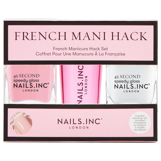 Nails Inc. French Mani Hack Nail Polish Set