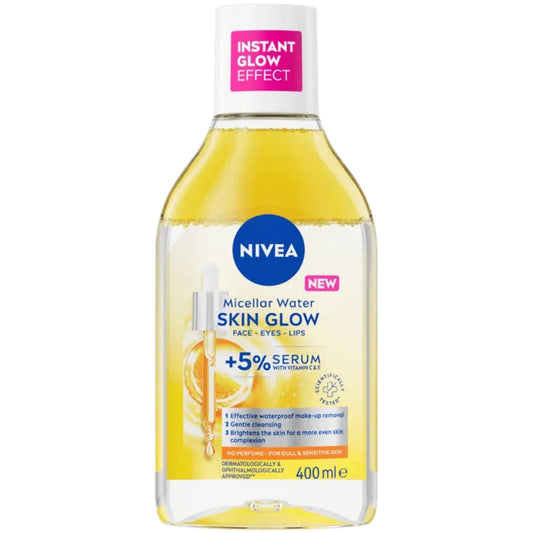 Nivea Skin Glow Serum Infused Micellar Water 400ml