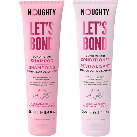 Noughty Let's Bond Repair Shampoo & Conditioner Twin 2 x 250ml