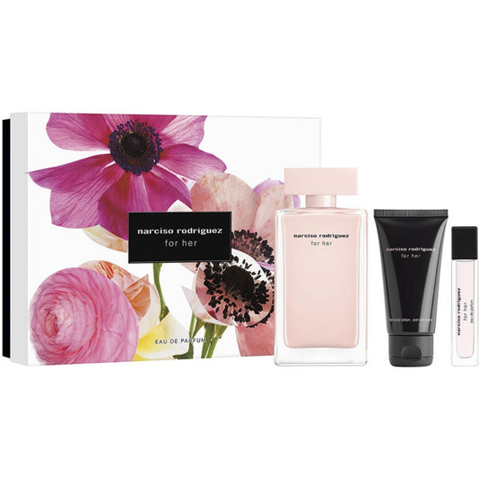 Narciso Rodriguez For Her Eau De Parfum Gift Set 100ml