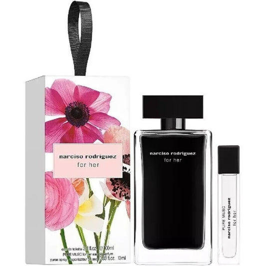 Narciso Rodriguez For Her Eau De Toilette Gift Set 100ml