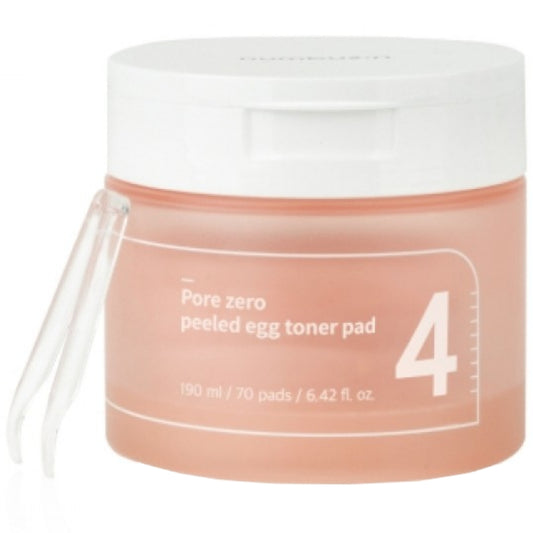 Numbuzin No. 4 Pore Zero Peeled Egg Toner Pad 80ml