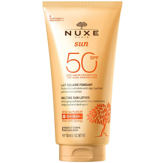 Nuxe Sun Melting High Protection Sun Lotion SPF50 150ml