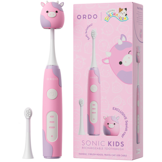 Ordo Sonic Kids Rechargeable Electric Toothbrush Squishmallows Patty