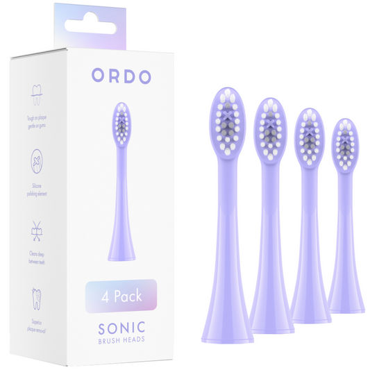 Ordo Sonic Brush Heads Pearl Violet Pack of 4