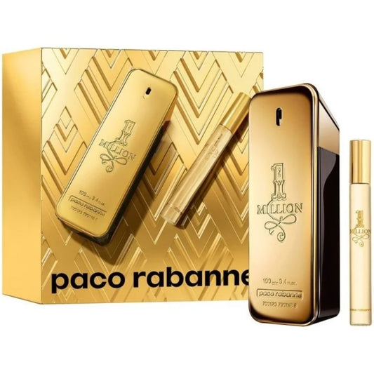 Paco Rabanne 1 Million Eau De Toilette Gift Set 100ml