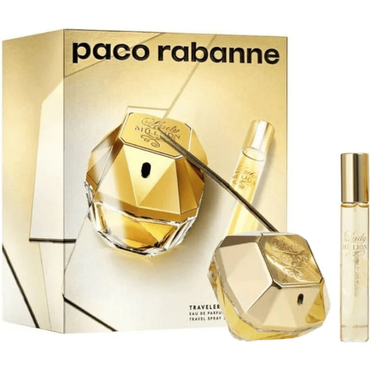 Paco Rabanne Lady Million Eau De Parfum Gift Set 80ml