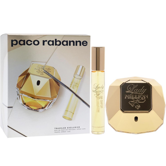 Paco Rabanne Lady Million Eau De Parfum Gift Set 80ml