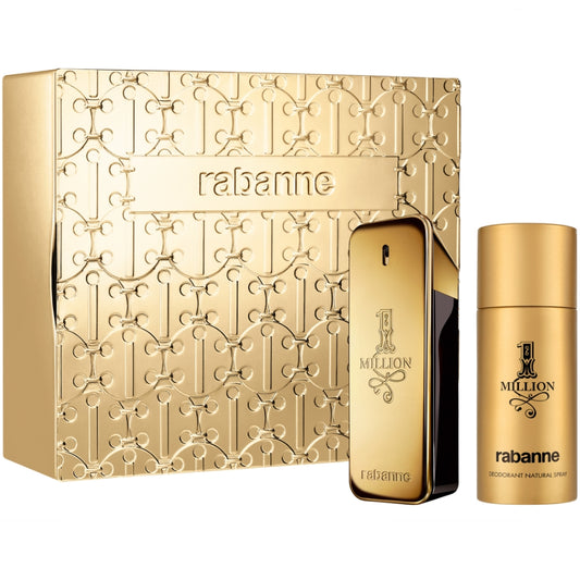 Paco Rabanne 1 Million Eau De Toilette & Deodorant Gift Set 100ml