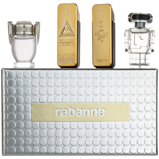 Paco Rabanne Men's Mini Fragrance Gift Set 4 x 7ml