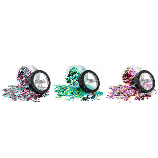 PaintGlow Biodegradable Blends Chunky Glitter Pot 3g