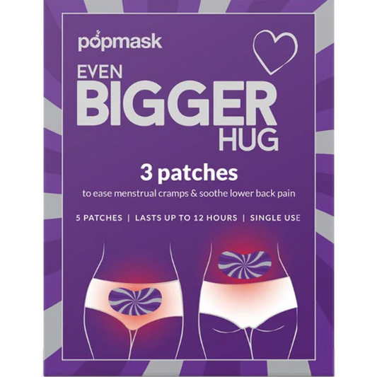 Popmask Even Bigger Hug Self-Heating Menstrual Pads Pack of 3