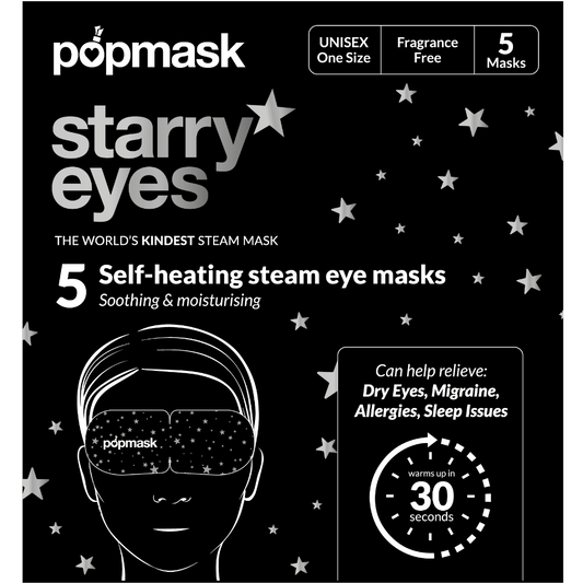 Popmask Starry Eyes Self-Warming Eye Masks Pack of 5