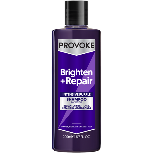 PROVOKE Touch Of Silver Advanced Brighten & Repair Intensive Purple Shampoo 200ml