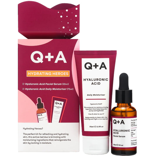 Q+A Hydrating Heroes Skincare Gift Set