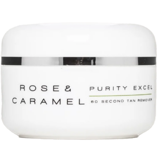 Rose & Caramel Purity Excel 60 Second Tan Removing Scrub 100ml