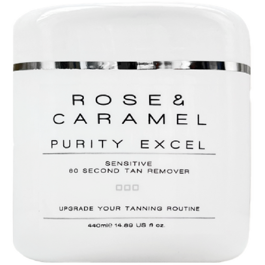 Rose & Caramel Purity Excel Sensitive 60 Second Tan Remover 440ml