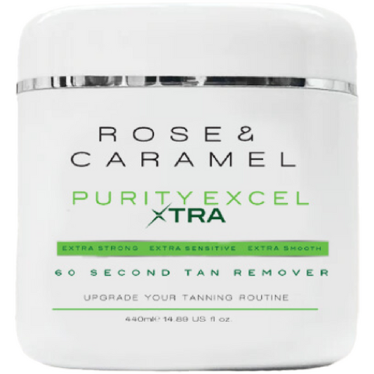 Rose & Caramel Purity Excel Xtra 60 Second Tan Remover 440ml