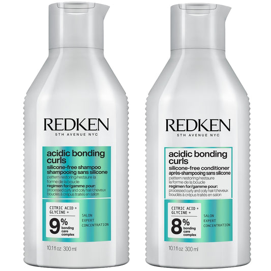 Redken Acidic Bonding Curls Silicone-Free Shampoo & Conditioner Twin 2 x 300ml