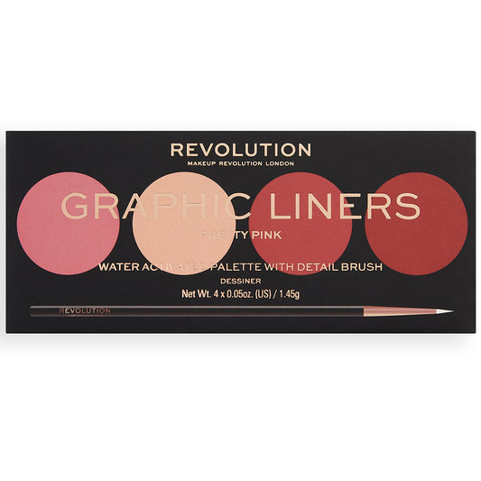 Makeup Revolution Candy Haze Graphic Liner Palettes Pretty Pink