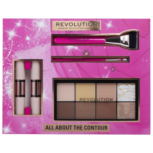 Makeup Revolution All About Contour 5 Piece Gift Set