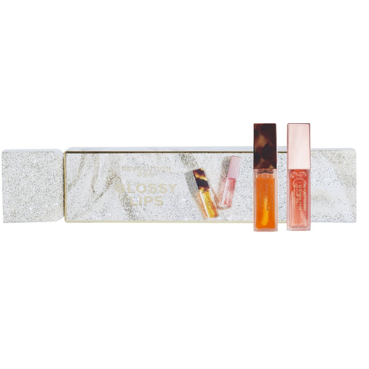 Makeup Revolution Pro Glossy Lips 2 Piece Gift Set