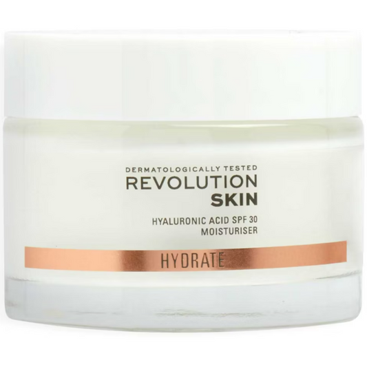 Revolution Skincare Hydrate Hyaluronic Acid Moisturiser SPF30 50ml