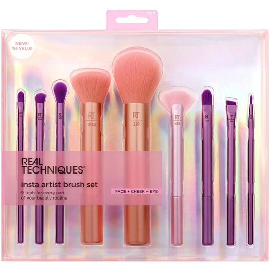 Real Techniques Insta Artist 9 Piece Makeup Brush Set