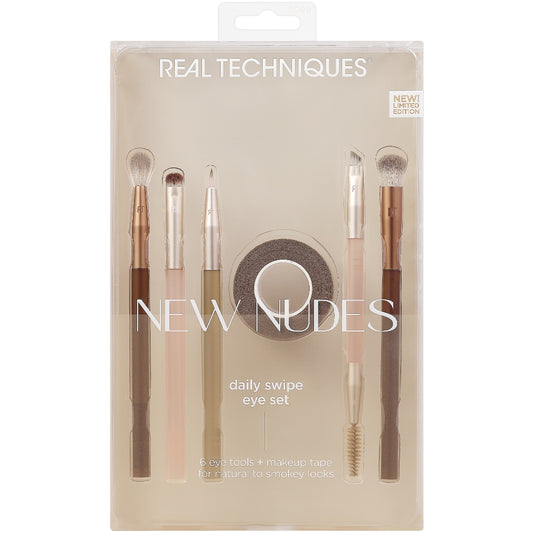 Real Techniques New Nudes Daily Swipe 6 Piece Eye Set