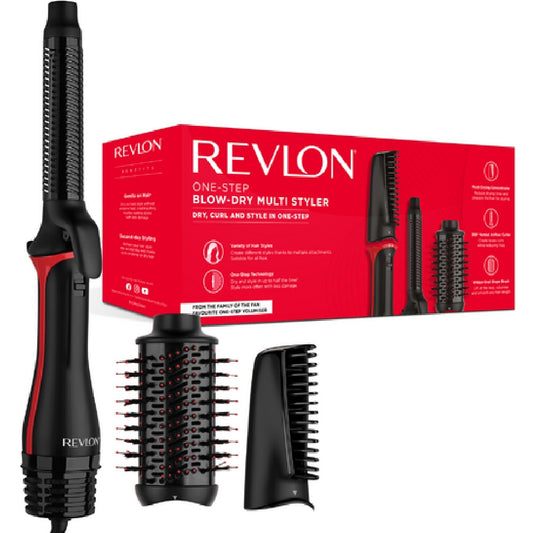 Revlon Pro Collection One-Step Blow-Dry Multi Styler Hair Tool Black