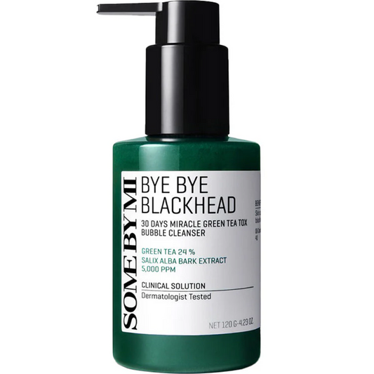 Some By Mi 30 Days Bye Bye Blackhead Miracle Green Tea-Tox Bubble Cleanser 120g