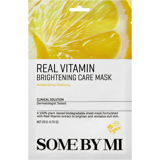 Some By Mi Real Vitamin Brightening Care Sheet Mask 20g