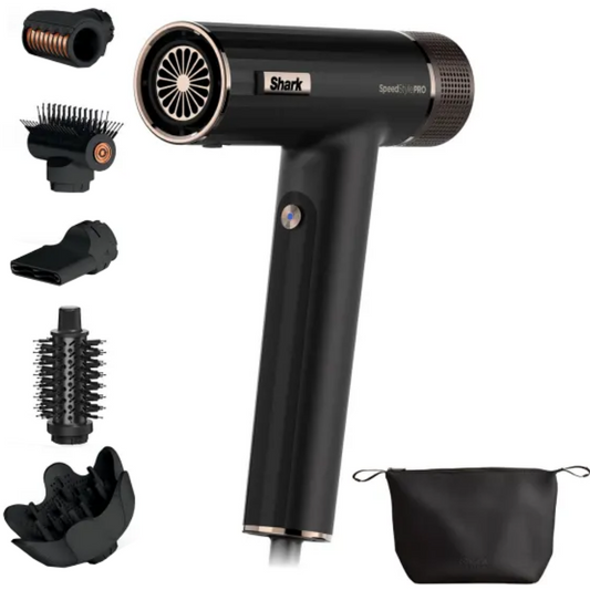 Shark Beauty SpeedStyle Pro 5-In-1 High-Velocity Hair Dryer Black