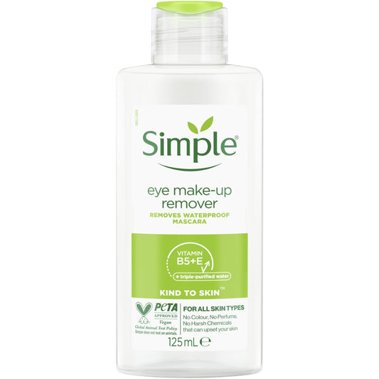 Simple Kind To Skin Oil-Free Eye Makeup Remover 125ml