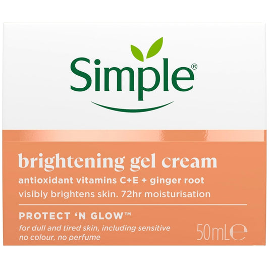 Simple Protect 'N' Glow 72H Brightening Gel Cream 50ml