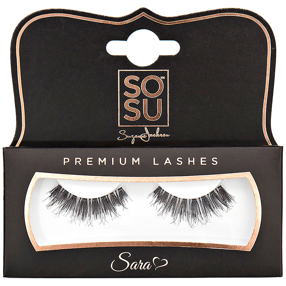 SOSU Cosmetics Sara Premium Strip Lashes Black – Justmylook