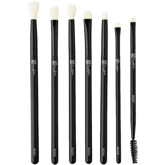 SOSU Cosmetics Eye Collection 7 Piece Brush Set