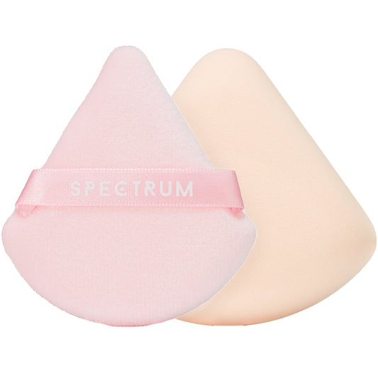 Spectrum Collections Pink Velour & Marble Rubycell Puffection Makeup Puff Duo