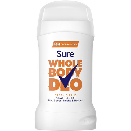 Sure 48h Fresh Citrus Whole Body Deodorant Stick 50ml