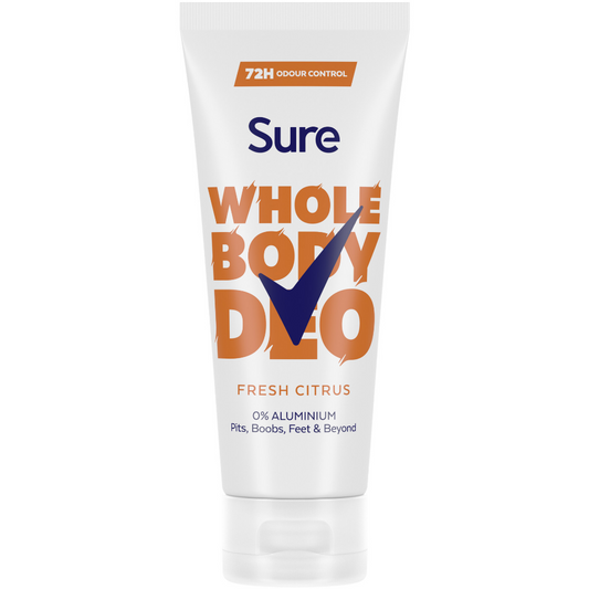 Sure 72h Fresh Citrus Whole Body Deodorant Cream 75ml