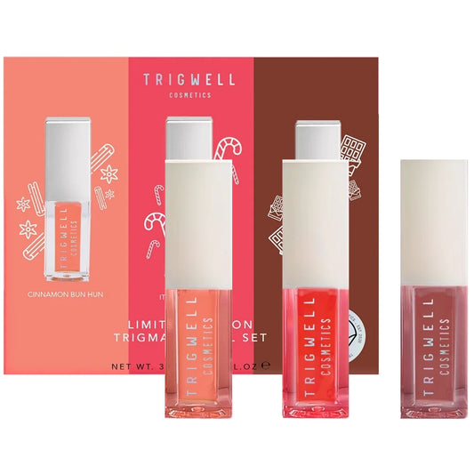 Trigwell Cosmetics Limited Edition Trigmas Lip Oil Set 3 x 5ml