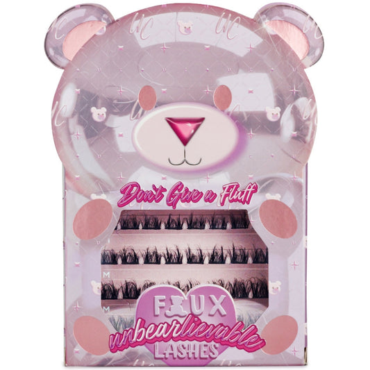 Unicorn Cosmetics Don't Give A Fluff Unbearlievable DIY Individual Lash Clusters Black