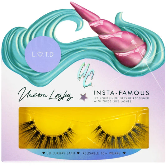 Unicorn Cosmetics L.O.T.D Unicorn Strip Lashes Black